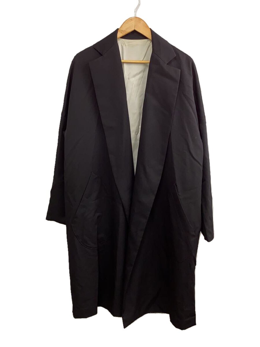 【中古】sulvam◆19SS/厚地の外套/M/羊毛/BLK/空想科学小説-C01-100【メンズウェア】