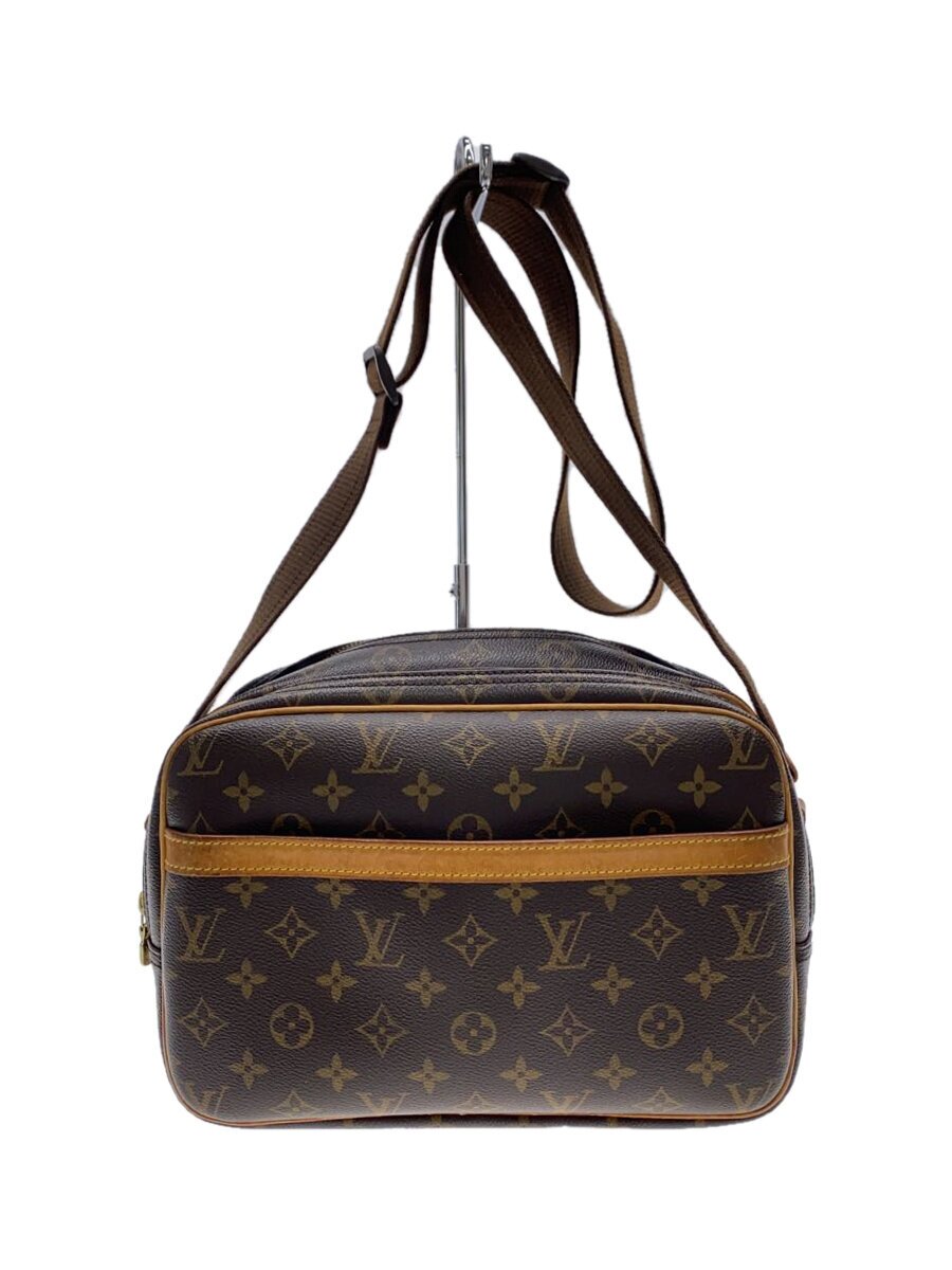 【中古】LOUIS VUITTON◆リポーターPM_モノグラム・キャンバス_BRW/PVC/ブラウン/ルイヴィトン【バッグ】|2nd STREET 店