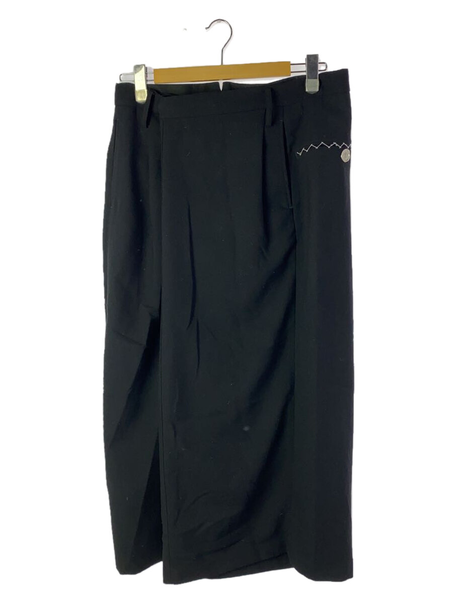 【中古】BED J.W. FORD◆ベッドフォード/Overlap Pants ver.1/ラップパンツ/1/ウール/ブラック/黒/BLK//【メンズウェア】|2nd STREET 店