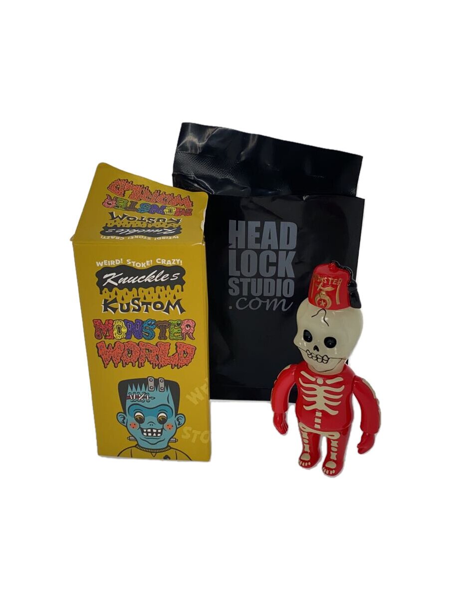 【中古】HEADLOCK STUDIO/インディーズソフビ/BONE HEAD/Kustom Monster World【ホビー】