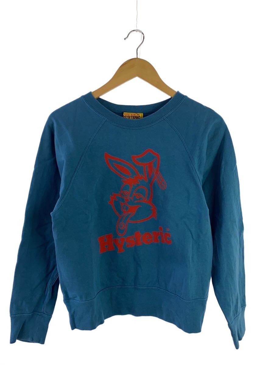 【中古】HYSTERIC GLAMOUR◆汗水/FREE/綿織物/BLU【レディースお召しもの】