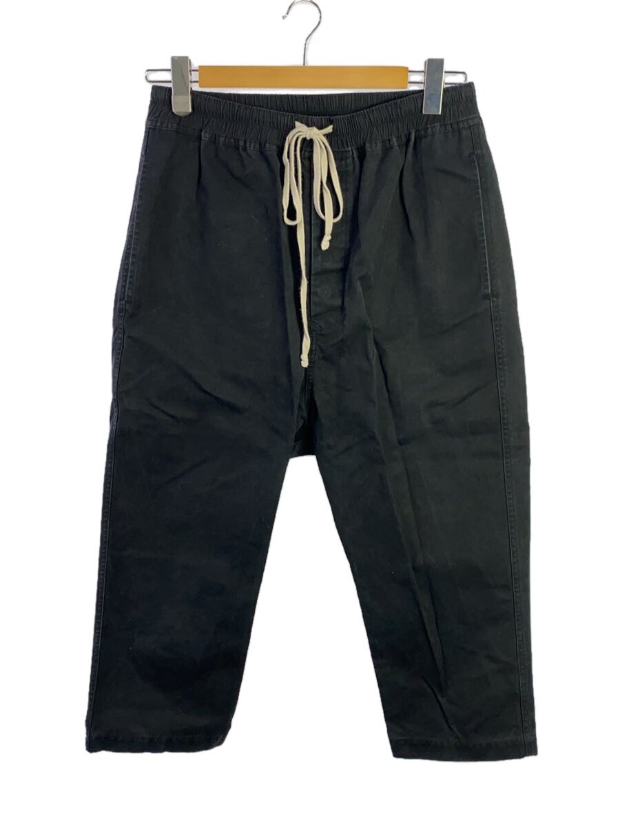 【中古】Rick Owens◆クロップドパンツ/38/コットン/BLK/無地/RU17F8395-DT【メンズウェア】|2nd STREET 店