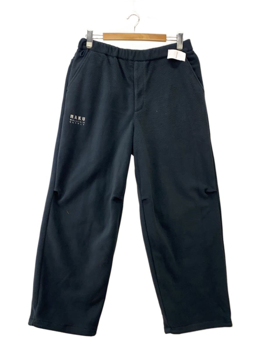 【中古】H.A.K.U MOUNTAIN SUPPLY◆フリース/引っ切りないズボン下/L/ポリエステル/NVY/無地/HK-T130//【メンズウェア】