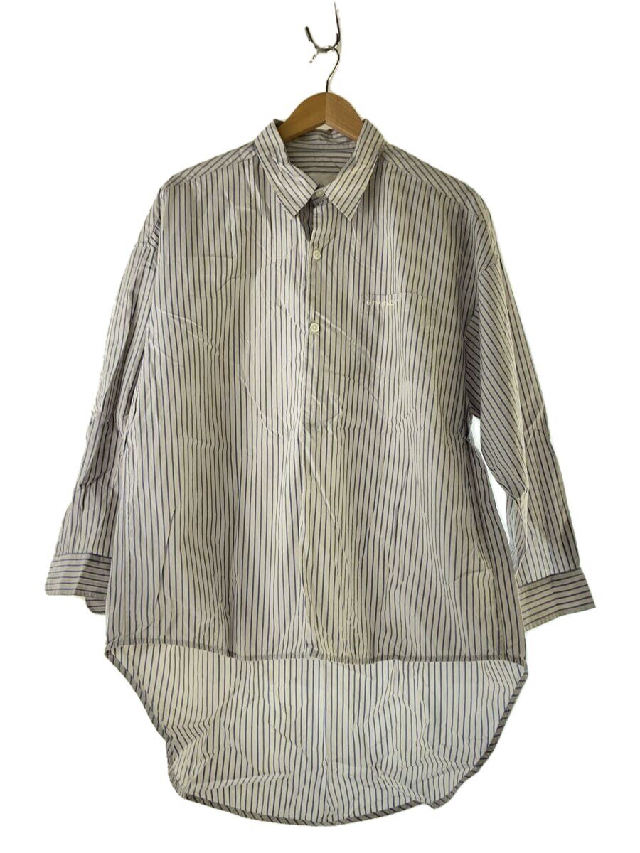 【中古】GIVENCHY◆長袖シャツ/--/コットン/BLU/ストライプ/BM60ZX15F2//【メンズウェア】|2nd STREET 店