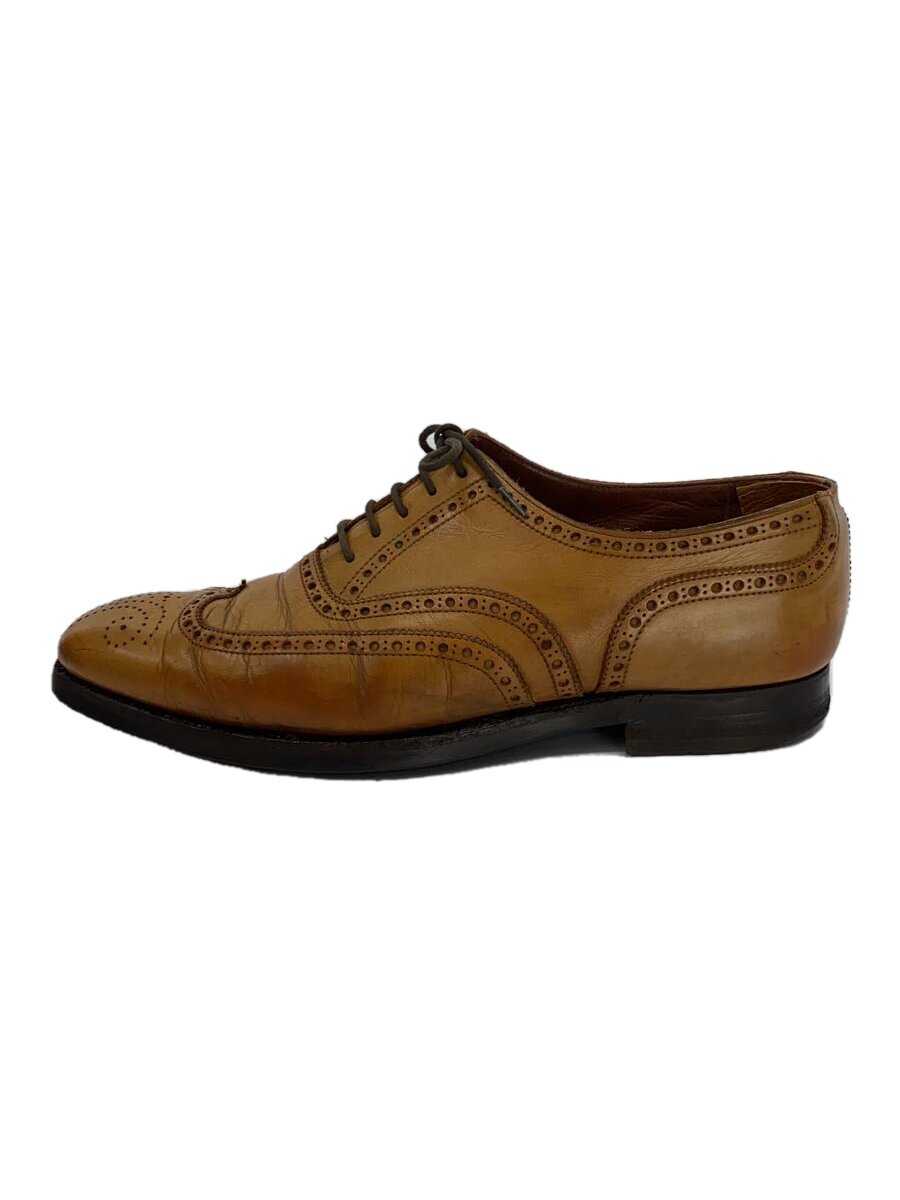 【中古】CROCKETT\u0026JONES◆シューズ/UK6/BEG/なめし革【シューズ】
