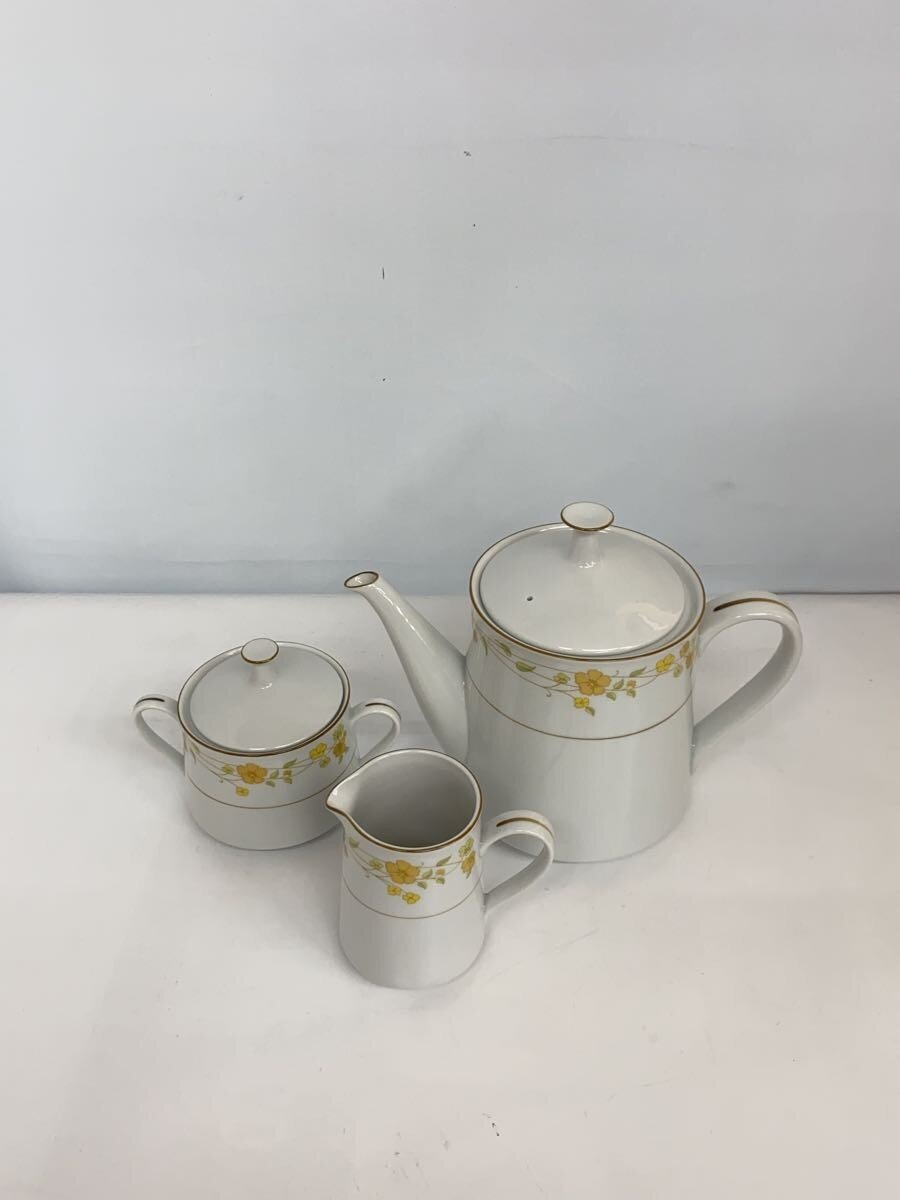 【中古】Noritake◆洋食器その他/3点セット/WHT【キッチン用品】