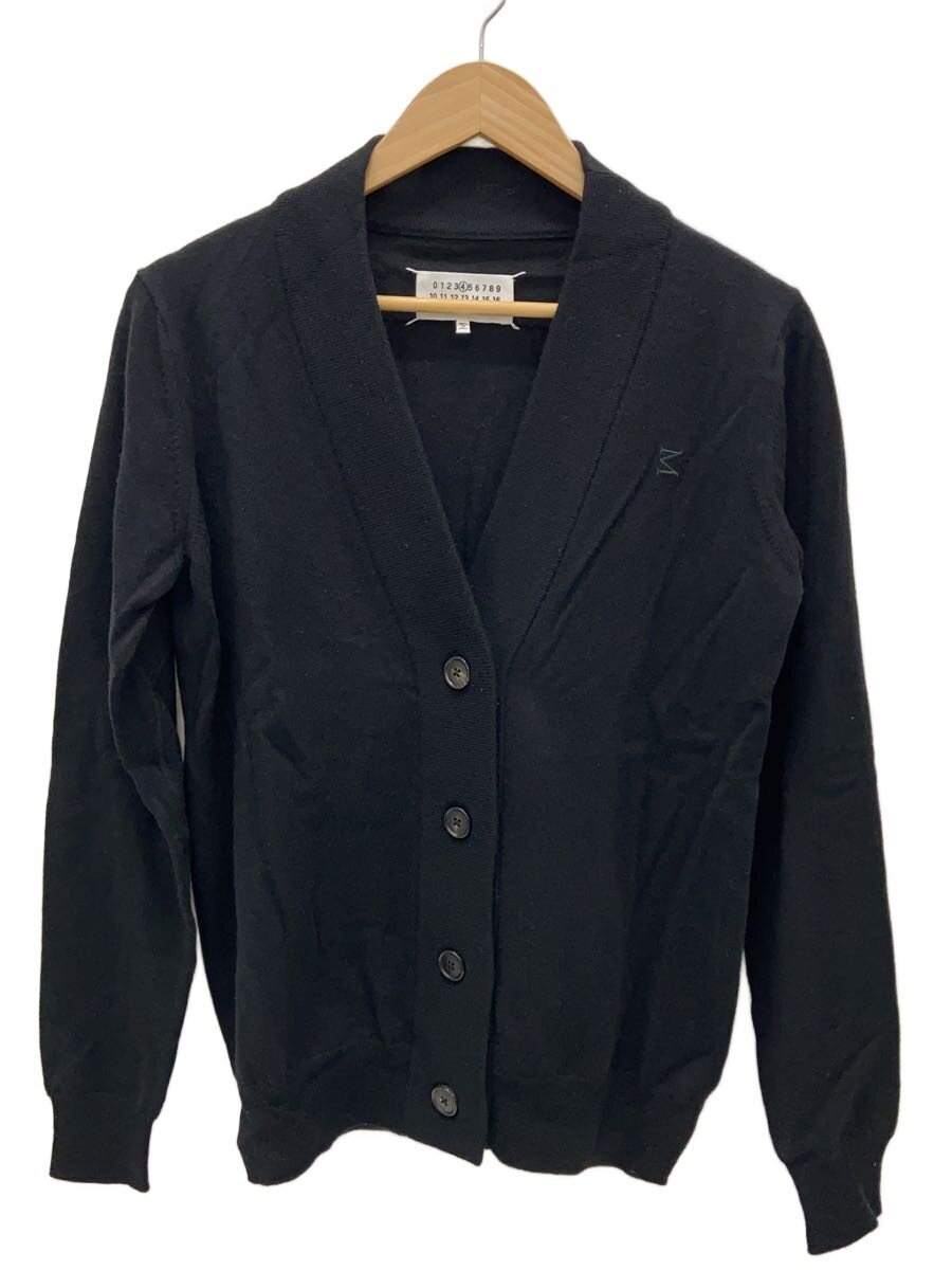 【中古】Maison Margiela◆ジレー(薄っぺら)/M/羊毛/BLK/S51HA1085 S17479/エルボーパッチ【レディース御召しもの】