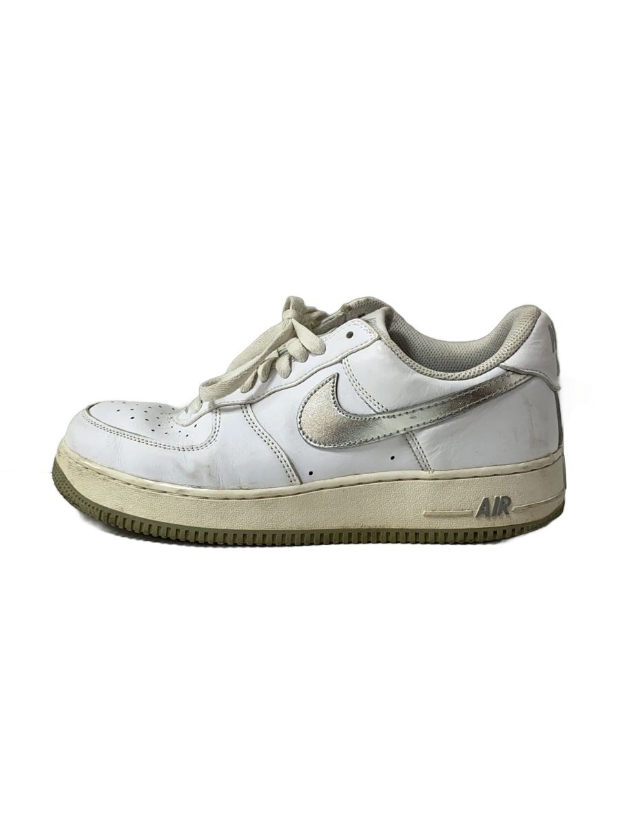 【中古】NIKE◆AIR FORCE 1 LOW RETRO_空軍 1 置き目 レトロ/27.5糎/WHT【シューズ】