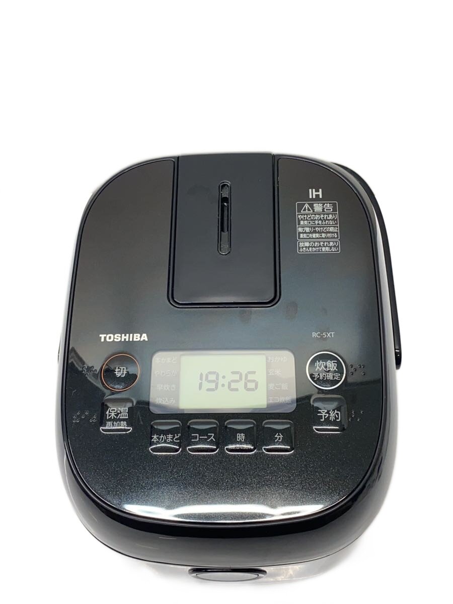 【中古】TOSHIBA◆炊飯器 RC-5XT(K)//【家電・ビジュアル・オーディオ】|2nd STREET 店
