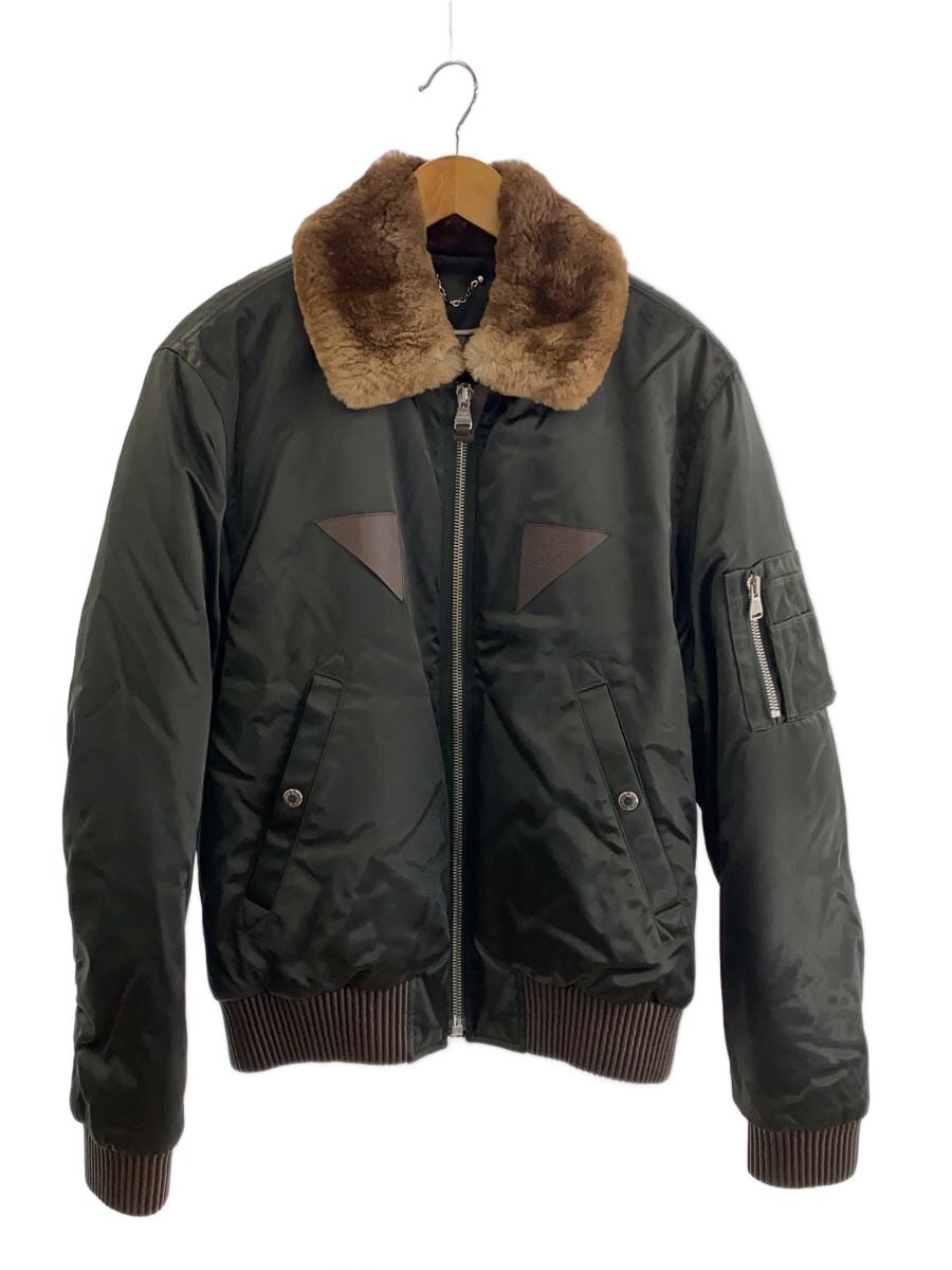 【中古】LOUIS VUITTON◆12aw/スティーブンスプラウス/航空上衣/50/ナイロン/KHK/rm122m h2bs43pmv【メンズウェア】