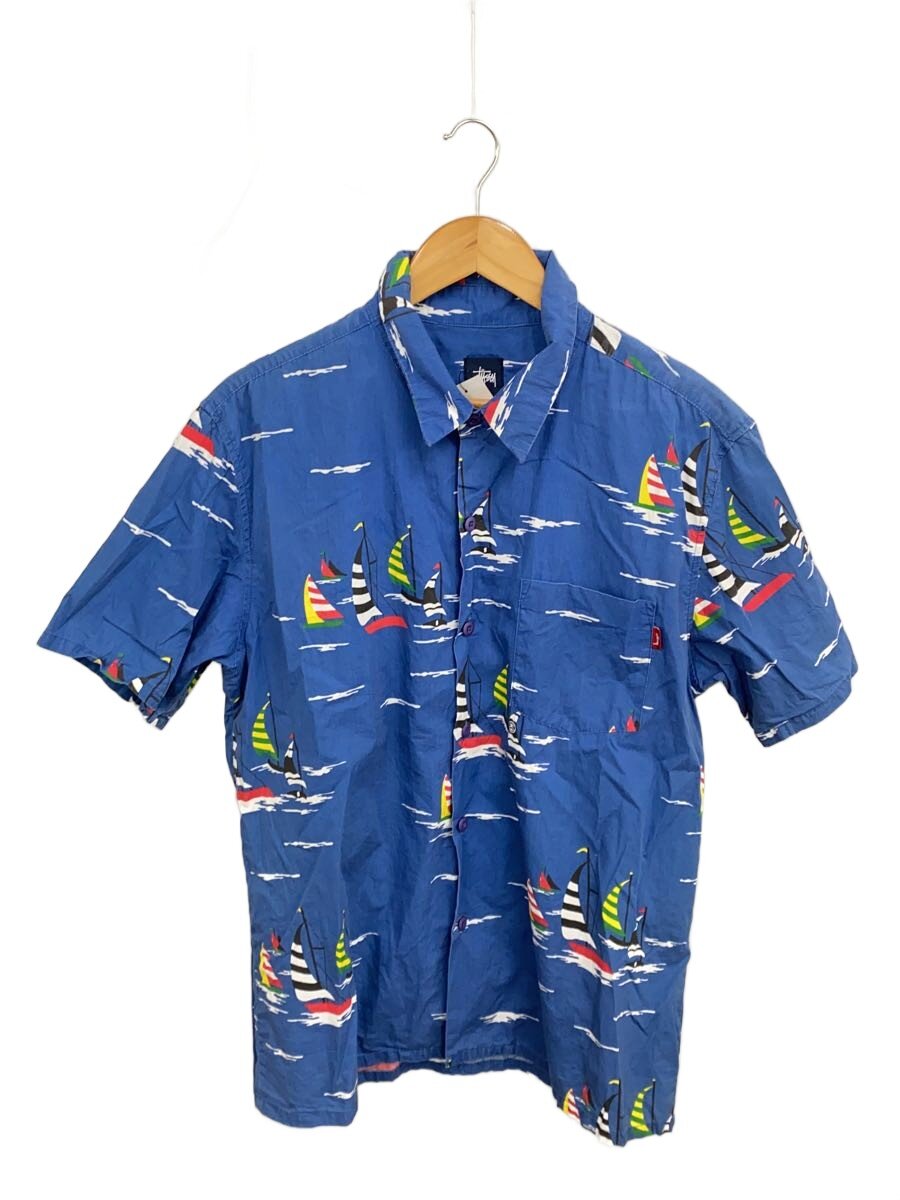 【中古】STUSSY◆アロハシャツ/LL【メンズウェア】