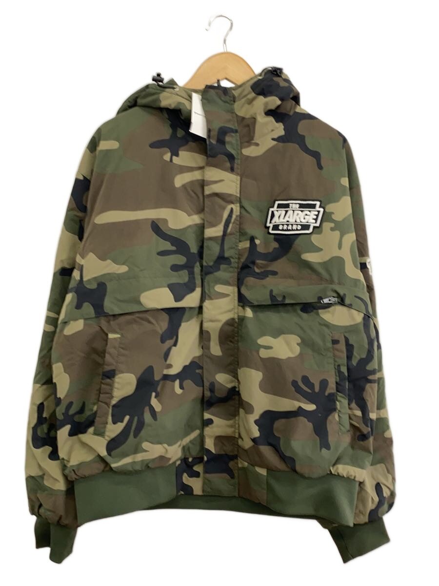 【中古】X-LARGE◆ナイロン上衣/L/ナイロン/KHK/総柄/101253021010//【メンズウェア】