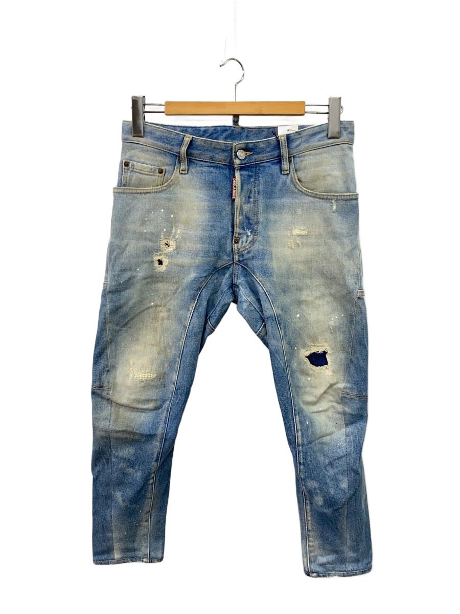 【中古】DSQUARED2◆2020/下つ方/44/ジーンズ/IDG/S74LB0734/USED製作/衝突製作/【メンズウェア】