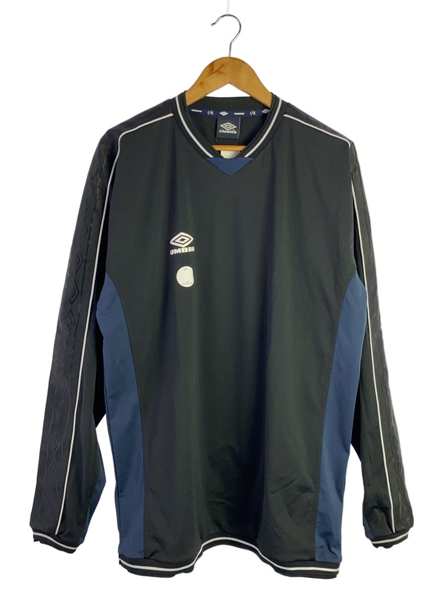 【中古】UMBRO◆トップス/L/ポリエステル/BLK/無地/ULUQJB55FC【メンズウェア】