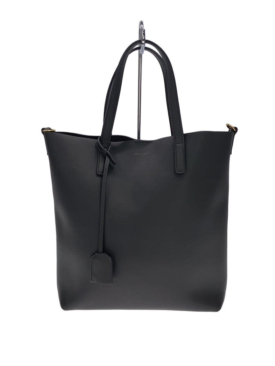【中古】SAINT LAURENT◆トイショッピングトート/トートバッグ/--/GRY/600307【バッグ】｜2ｎｄ STREET 店 53,196円