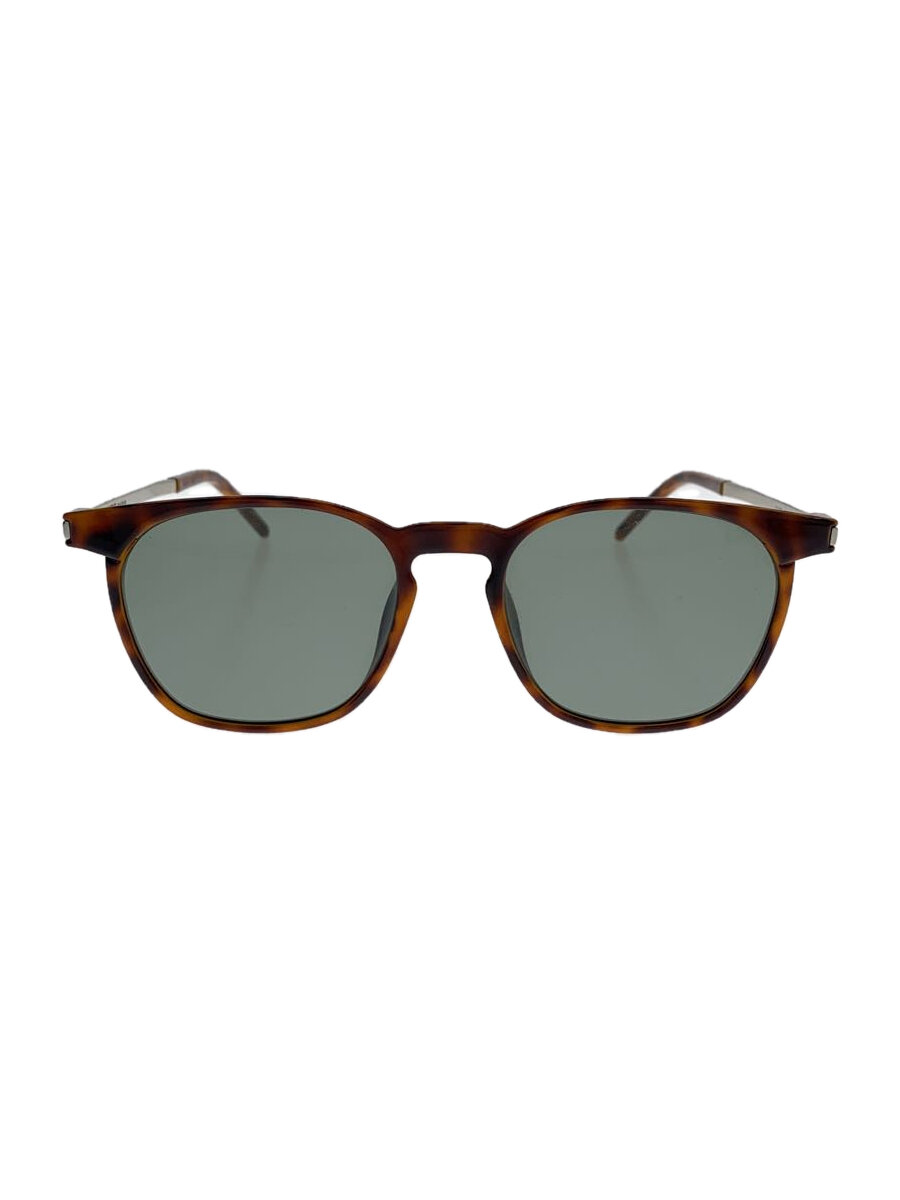 Lunettes de soleil homme SAINT LAURENT Wellington motif écaille de tortue BRW BLK SL240 F