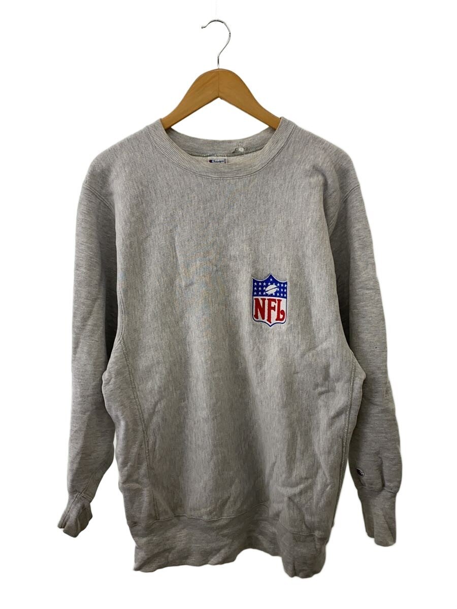 【中古】Champion◆汗水/XL/綿織物/GRY【メンズウェア】