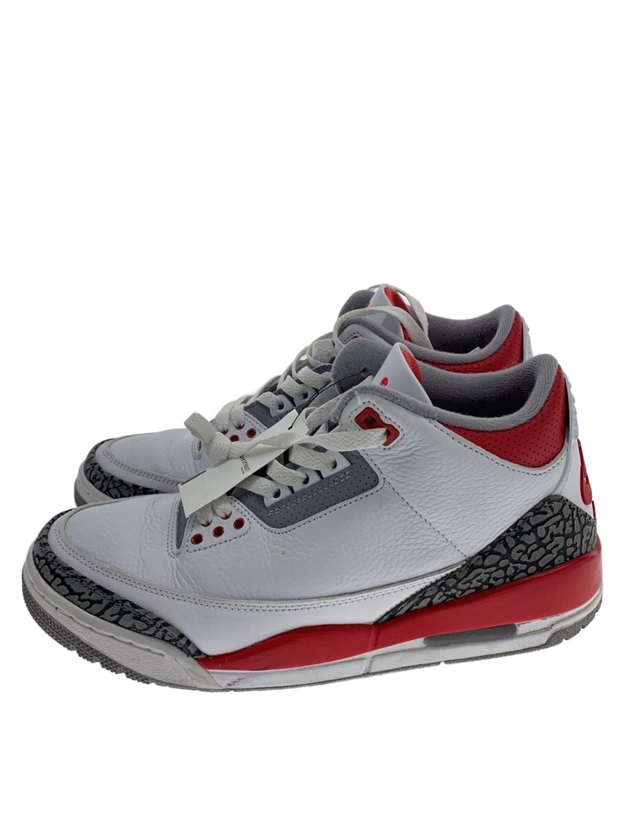 【中古】NIKE◆AIR JORDAN 3 RETRO OG_エアジョーダン 3 レトロ OG/26cm/WHT【シューズ】｜2ｎｄ STREET 店
