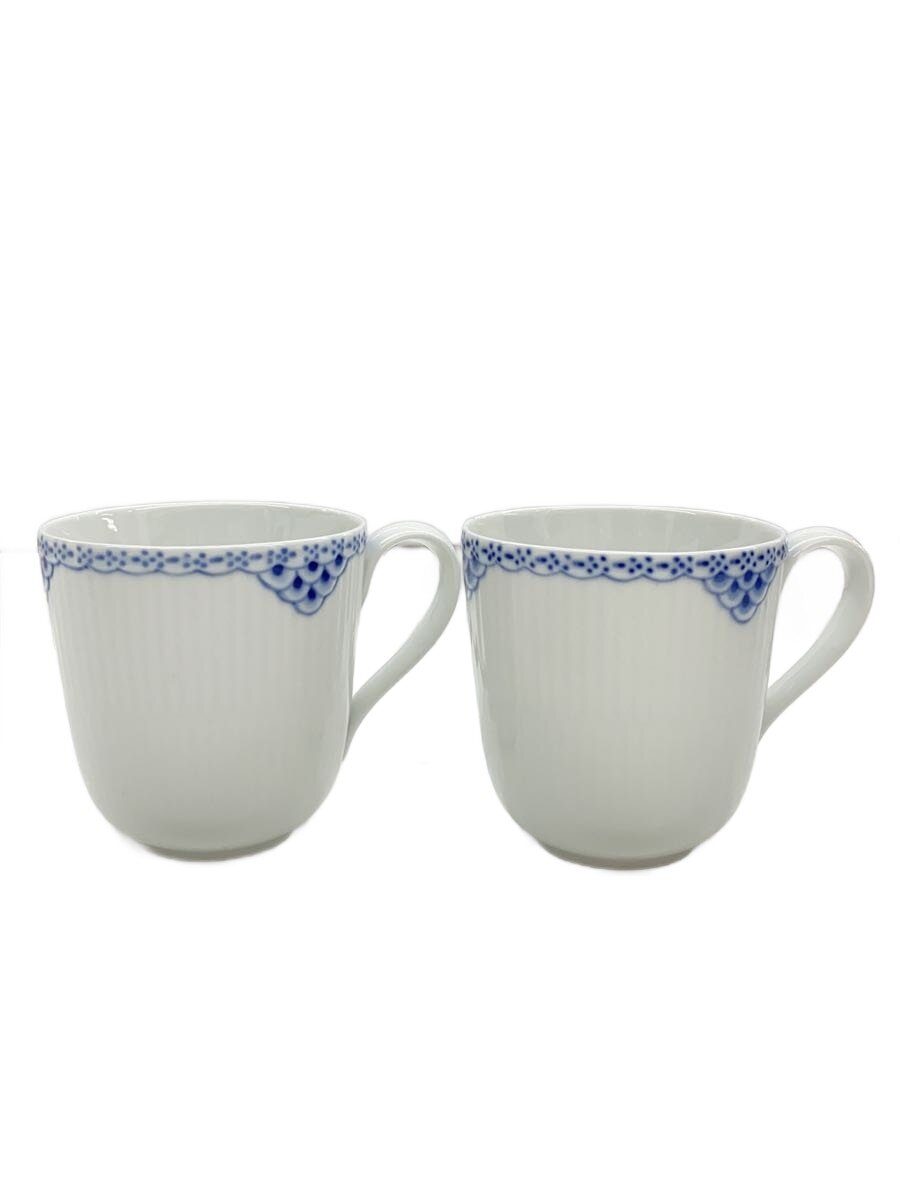 【中古】ROYAL COPENHAGEN◆洋食器余分の物/2点書き割り/WHT【勝手もと装置】