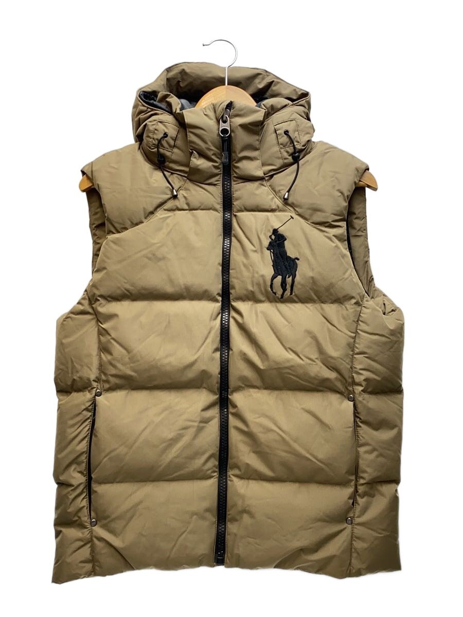 【中古】POLO RALPH LAUREN◆落ち込む限りない/S/ポリエステル/BEG/無地/710940256003【メンズウェア】