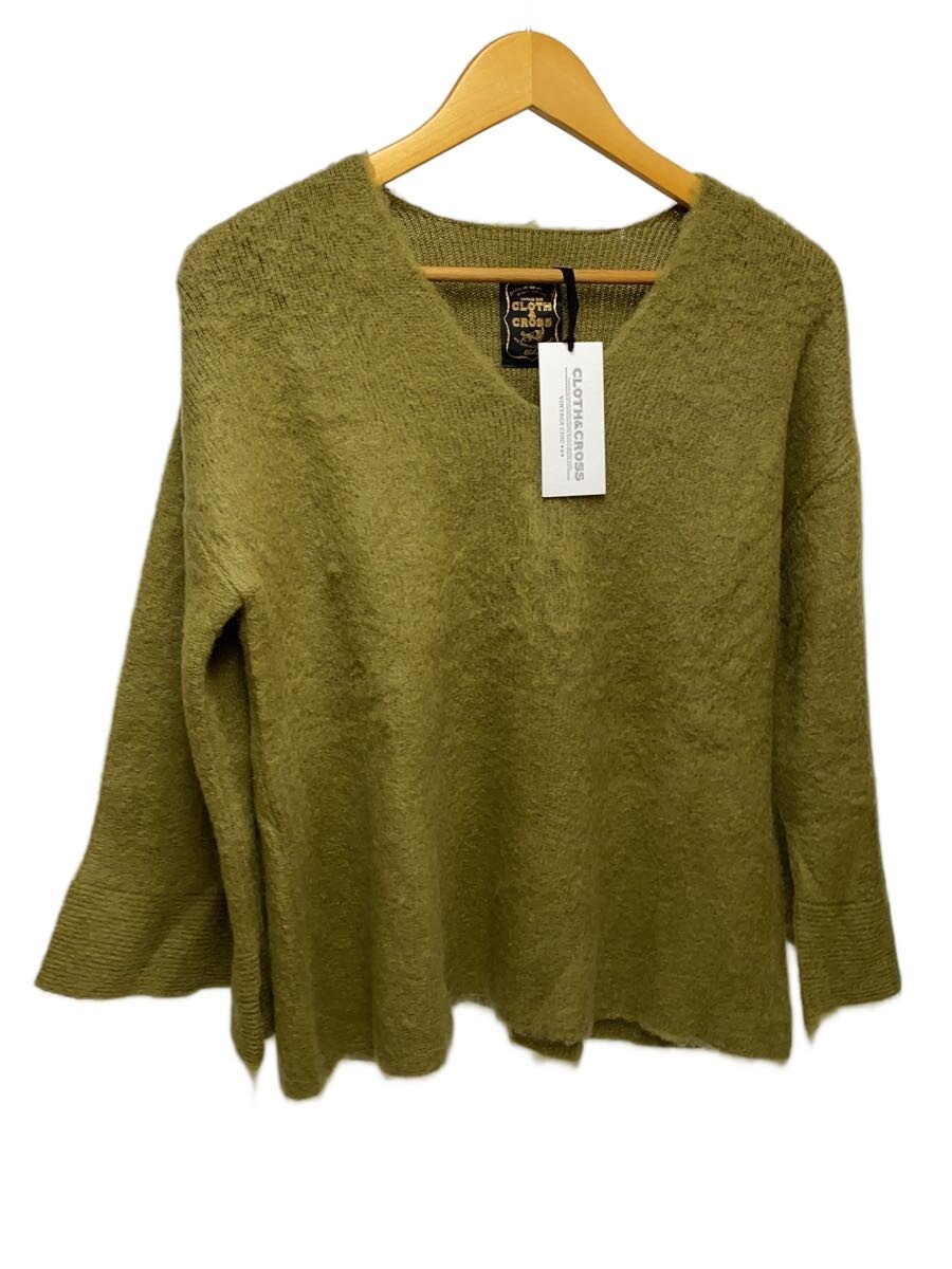 【中古】Cloth & Cross◆ニット・セーター(厚手)/FREE/アクリル/GRN/無地/HG-L698【レディースウェア】|2nd STREET 店