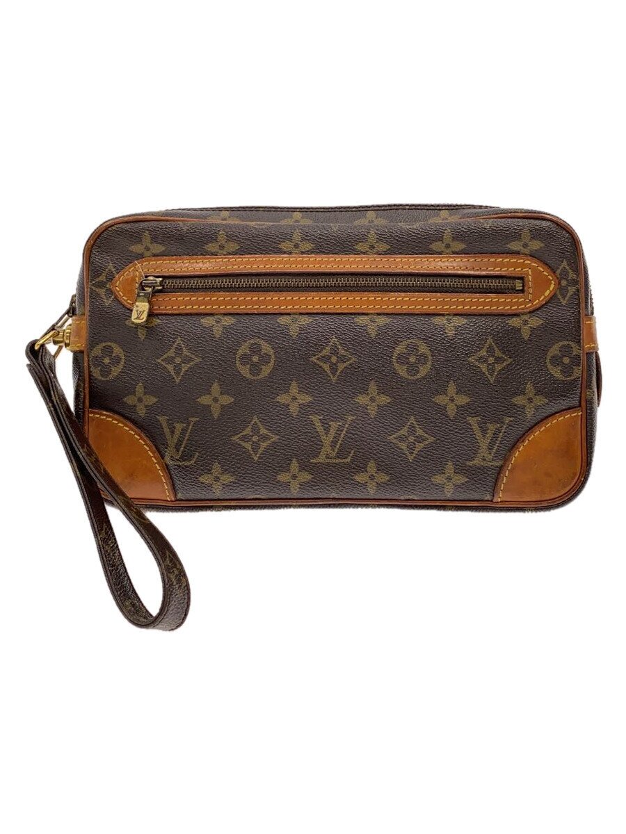 【中古】LOUIS VUITTON◆マルリー・ドラゴンヌGM_モノグラム・キャンバス_BRW/PVC/BRW【バッグ】｜2ｎｄ STREET 店