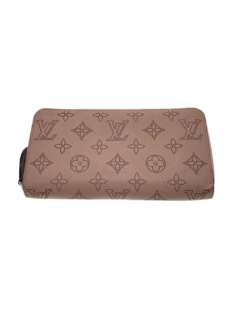 【中古】LOUIS VUITTON◆ジッピー・ウォレット_モノグラム・マヒナ/--/PNK/メンズ//【服飾雑貨他】
