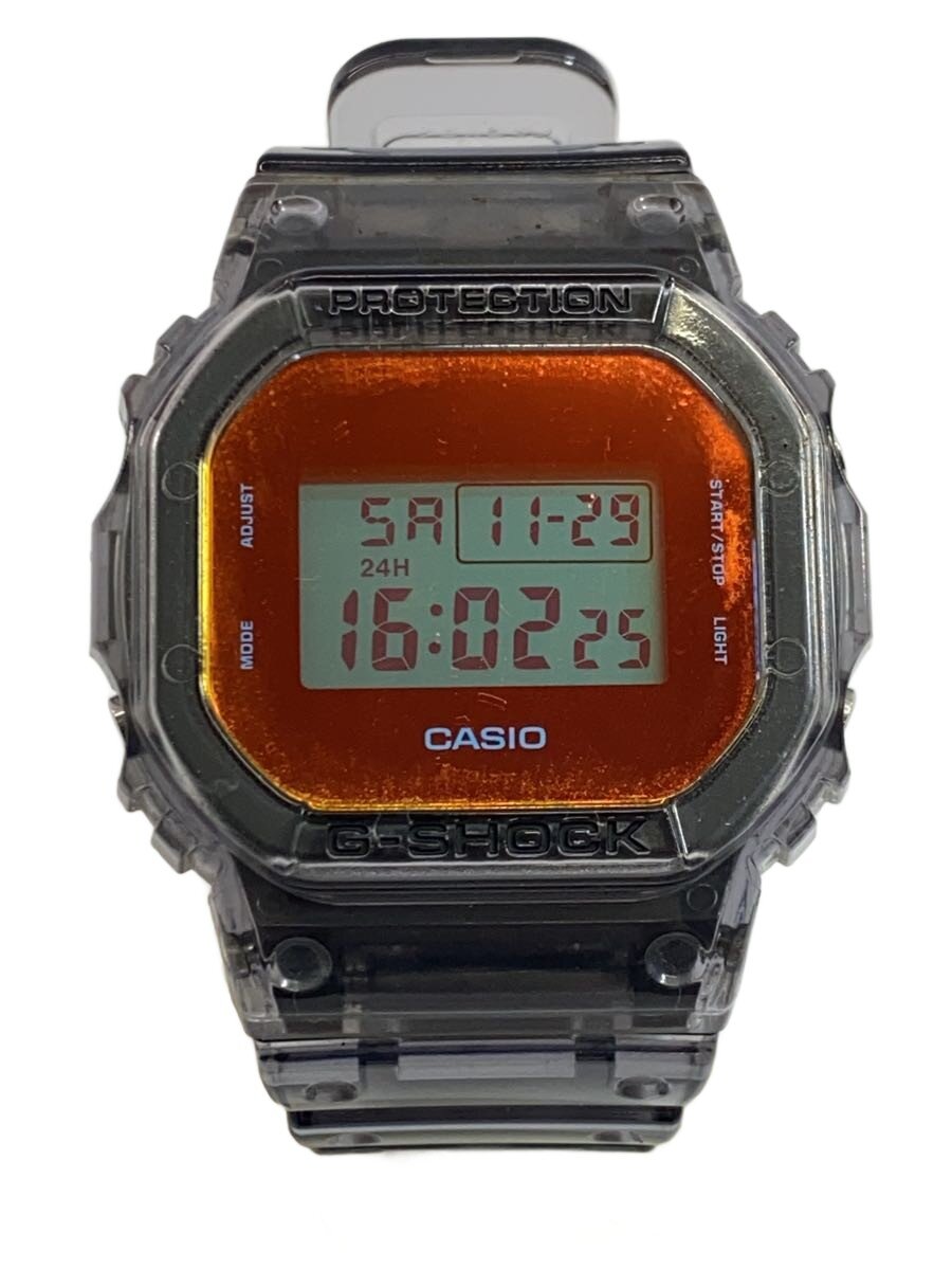 【中古】CASIO◆石英ウオッチ_G-SHOCK/デジタル/天然ゴム【服飾雑貨他】