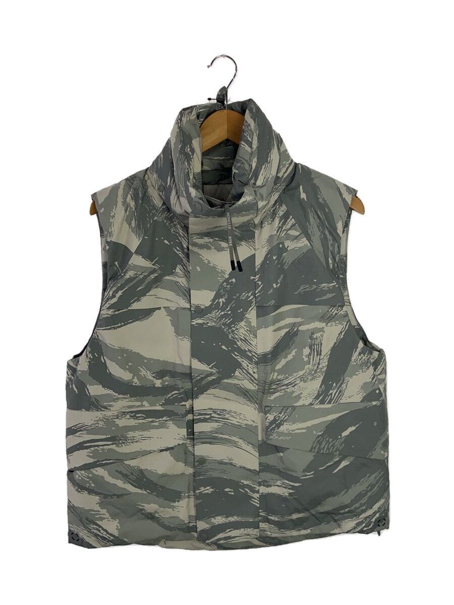 【中古】MONCLER◆落ちこむより良い/0/ゴアテックス/22FW/Vanil down vest/H209K1A00005 M2519【メンズウェア】