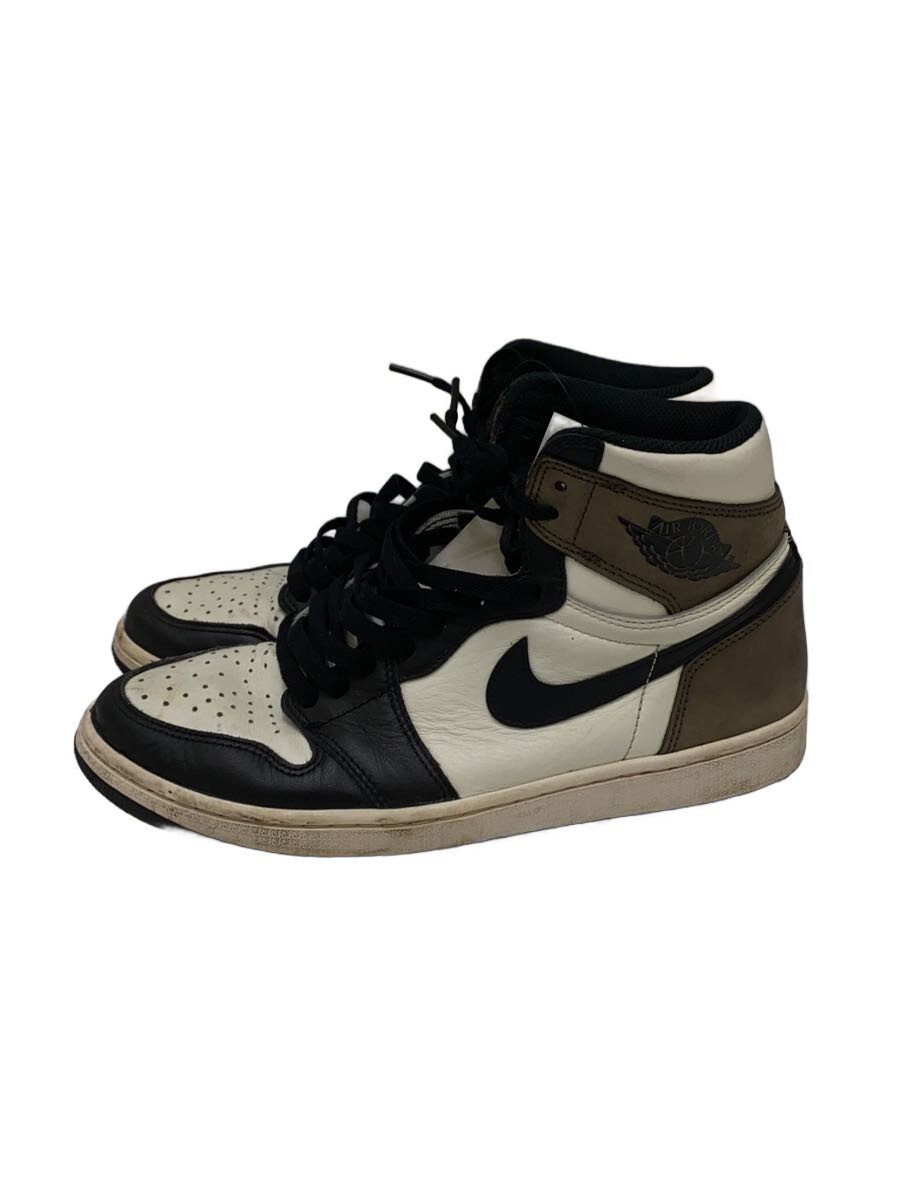 【中古】NIKE◆AIR JORDAN 1 RETRO HIGH OG_エアジョーダン 1 レトロ ご機嫌 OG/27.5珊/BRW【シューズ】