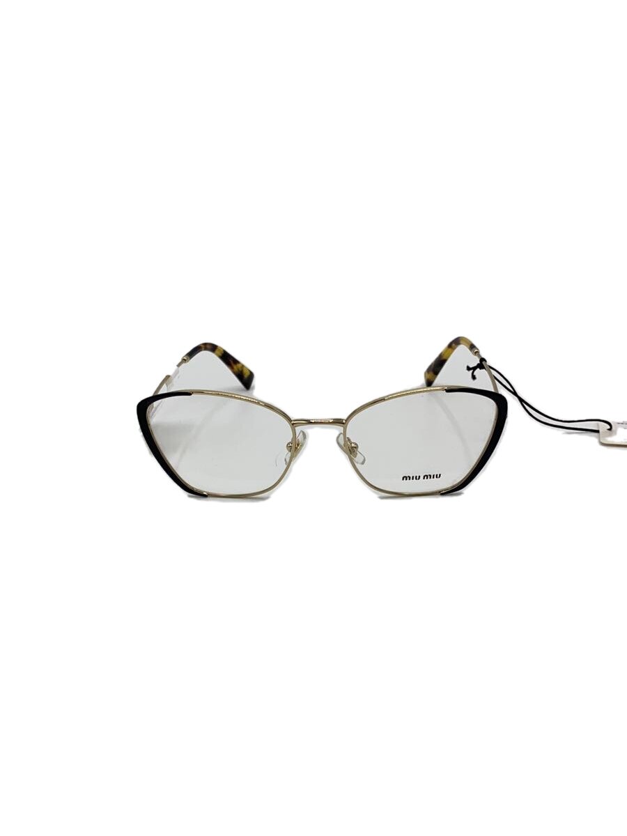 【中古】MIU MIU◆メガネ/--/メタル/GLD/CLR/レディース/VMU51U//【服飾雑貨他】｜2ｎｄ STREET 店