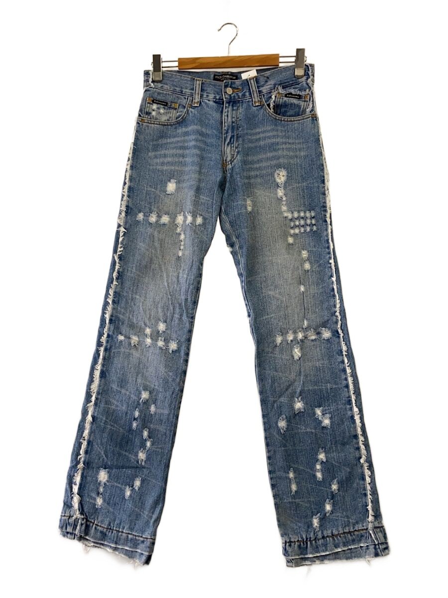 【中古】DOLCE&GABBANA◆ボトム/32/コットン/BLU【メンズウェア】|2nd STREET 店