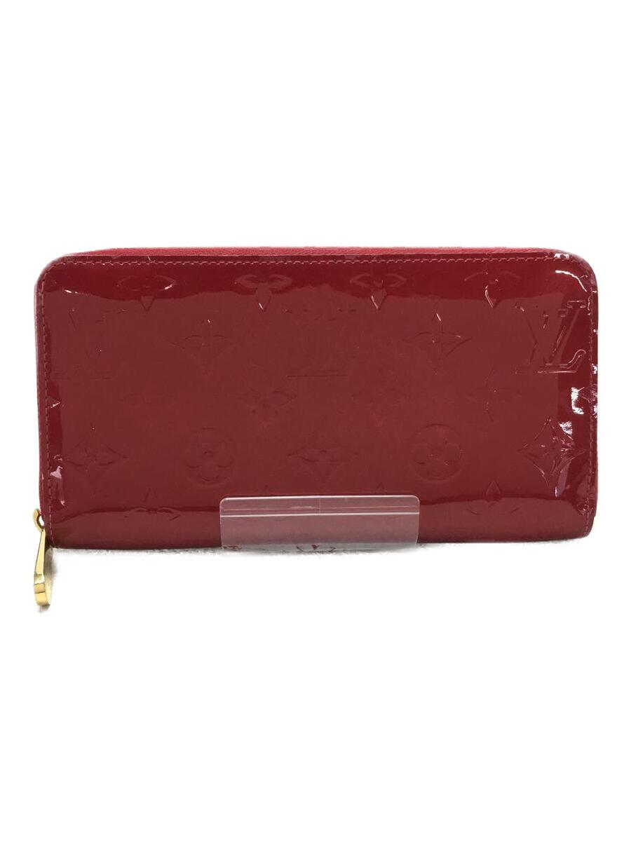 【中古】LOUIS VUITTON◆長財布/エナメル/RED/レディース【服飾雑貨他】