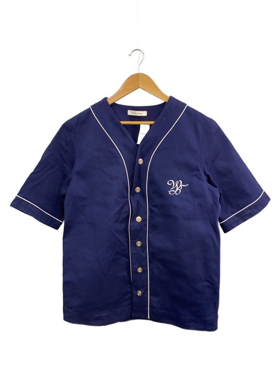 【中古】WALES BONNER◆半袖シャツ/46/コットン/NVY/MA24SH18-CO15-599//【メンズウェア】|2nd STREET 店
