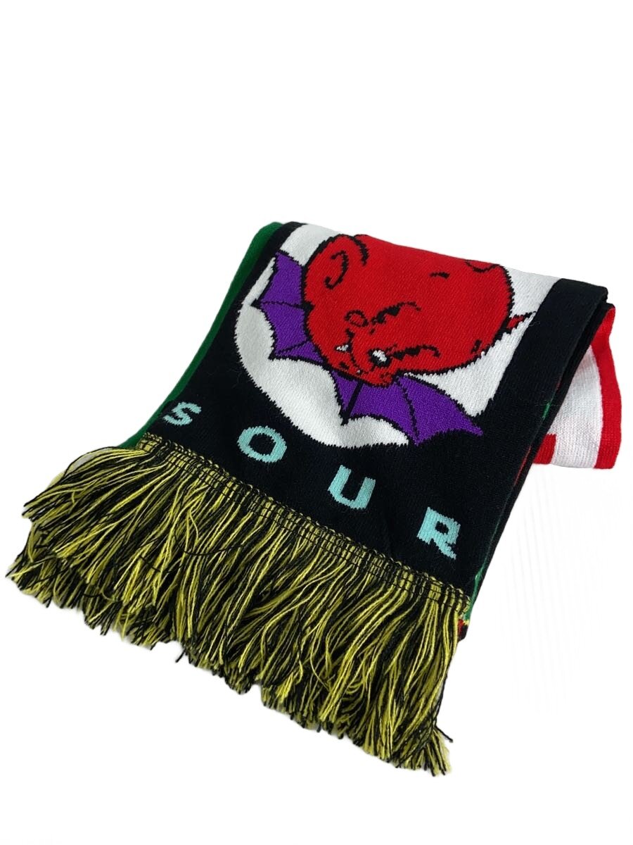 【中古】SAINT MICHAEL◆えり巻き/マルチ色つや/総柄/メンズ/BABY MICHAEL SCARF【服飾雑貨他】
