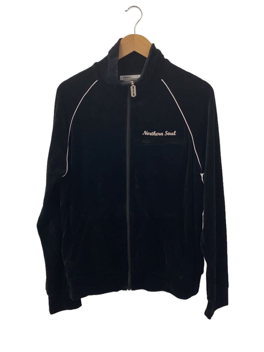 【中古】DAIRIKU◆プルオーバー/VELOUR TRACK JACKET/M/天鵞絨/23AW J-11【メンズウェア】
