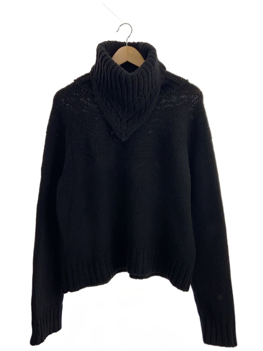 【中古】TAKAHIROMIYASHITA TheSoloist.◆17AW/編み物・プルオーバー(朦々たる)/46/羊毛/BLK/0007AW17//【メンズウェア】