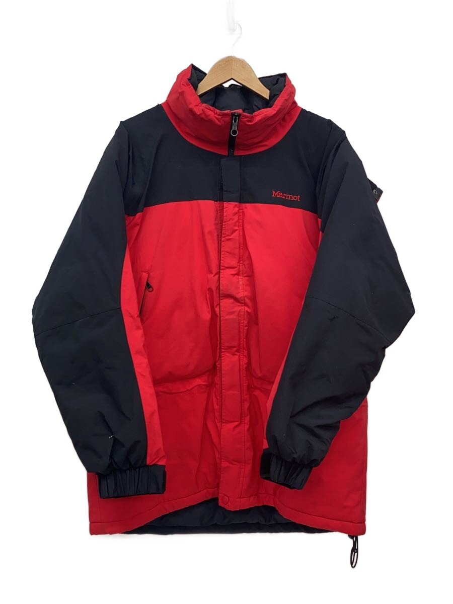 【中古】Marmot◆GORE-TEX/ダウンジャケット/L/ナイロン/RED【メンズウェア】|2nd STREET 店