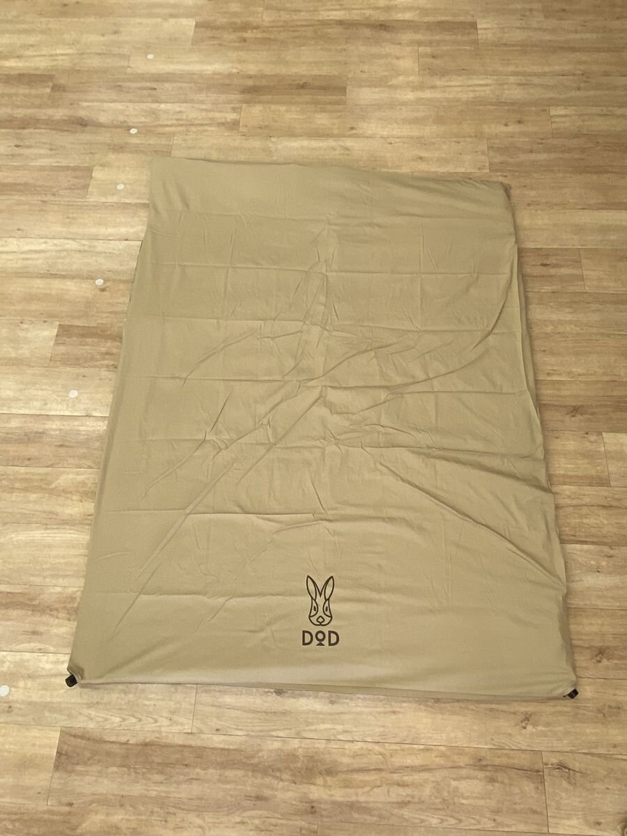 【中古】DOD◆ソトネノサソイ L CM3-622-TN/タン/2人用/エアマット/BEG/シーツ付/アウトドア/ピクニック【スポーツ】