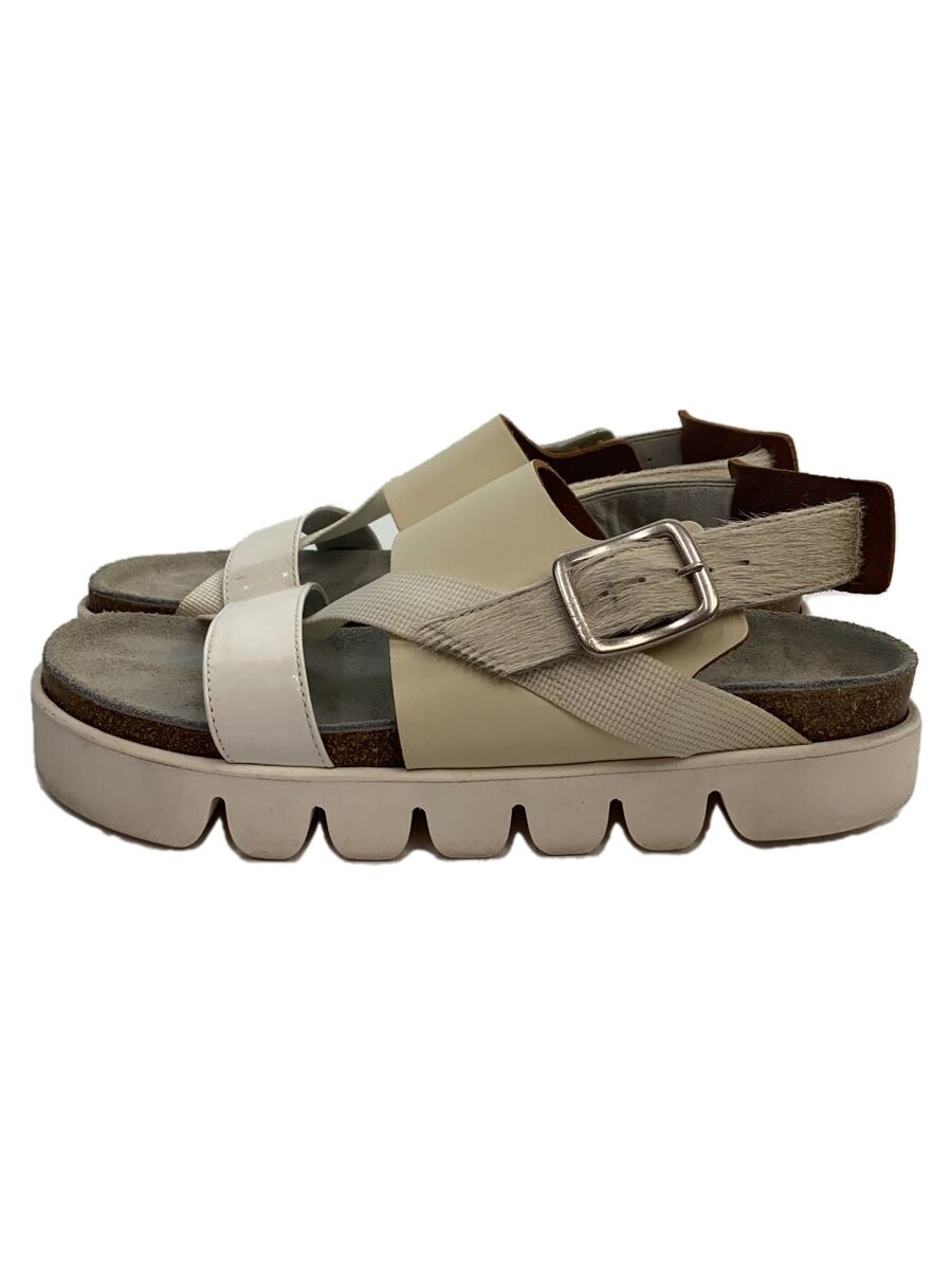 【中古】Hender Scheme◆サンダル/--/WHT【シューズ】