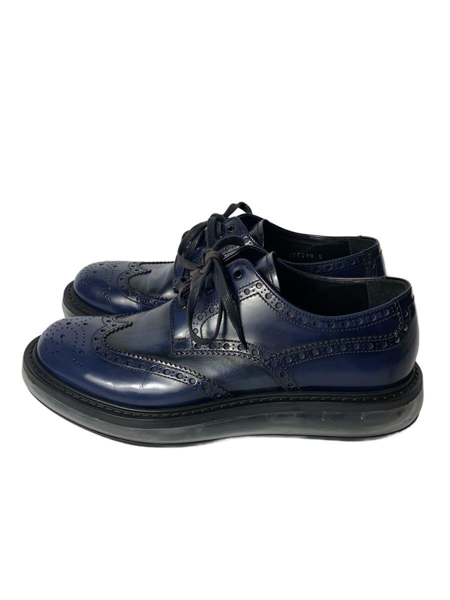【中古】PRADA◆御召しものシューズ/--/NVY/なめし革/2EE098【シューズ】