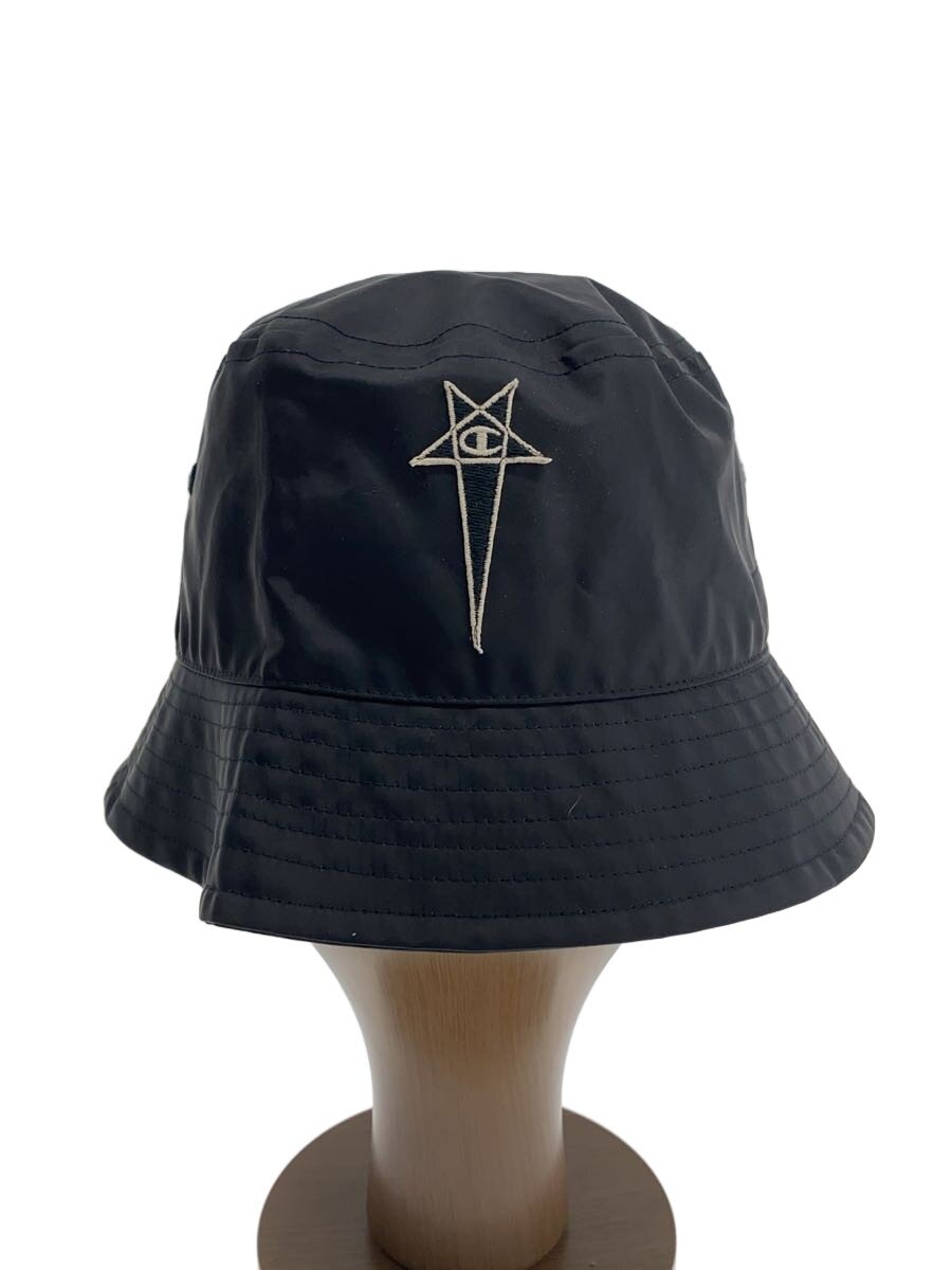【中古】Rick Owens◆五芒星/ハット/M/ナイロン/BLK/メンズ/CM02C5795【服飾雑貨他】｜2ｎｄ STREET 店