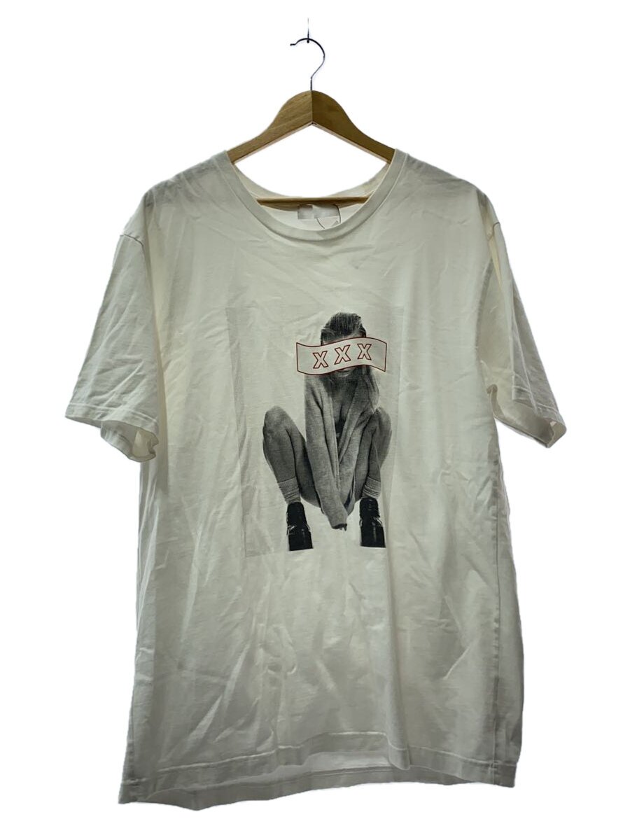 【中古】GOD SELECTION XXX◆プルオーバー/--/--/WHT/GX-S20-ST-01【メンズウェア】