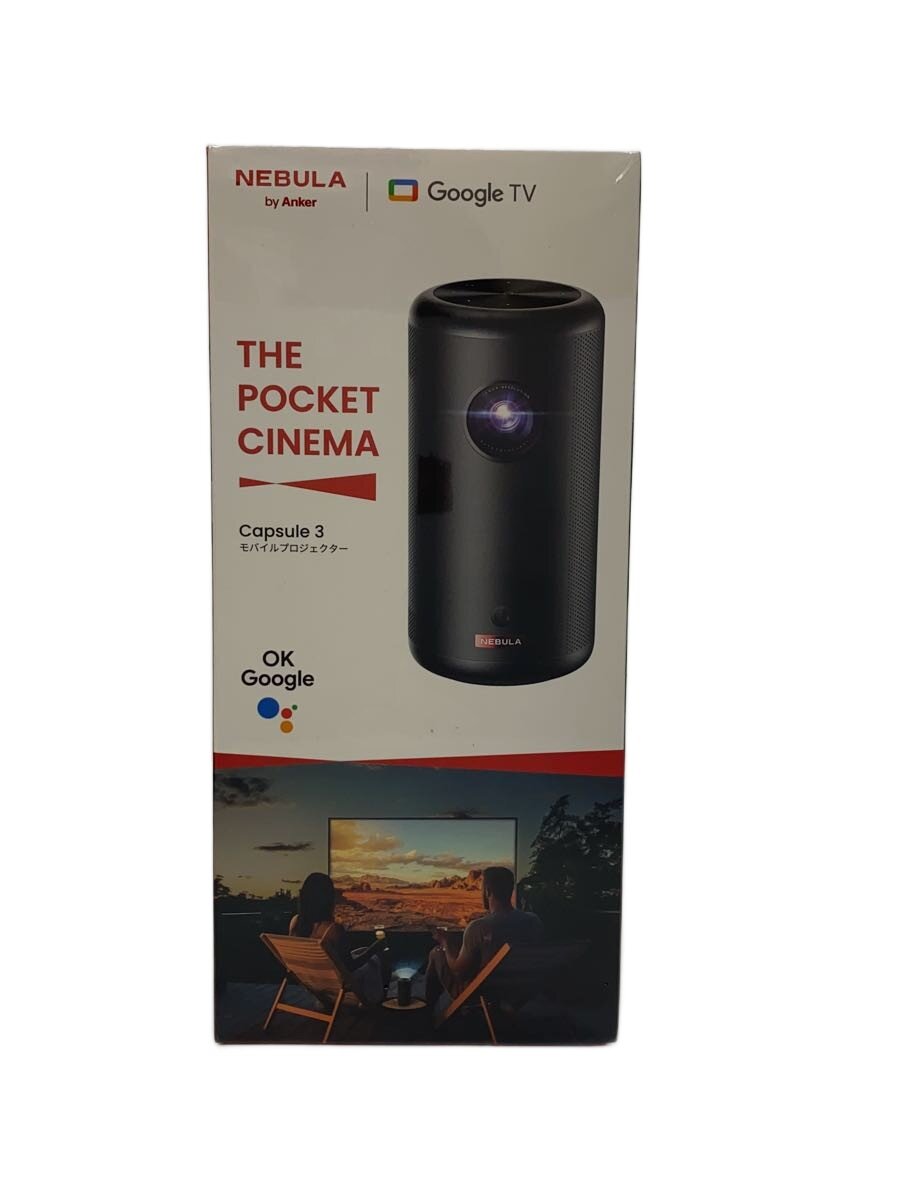 【中古】ANKER◆映写機 Nebula Capsule 3 D2425N11【家電・視覚性・オーディオ】