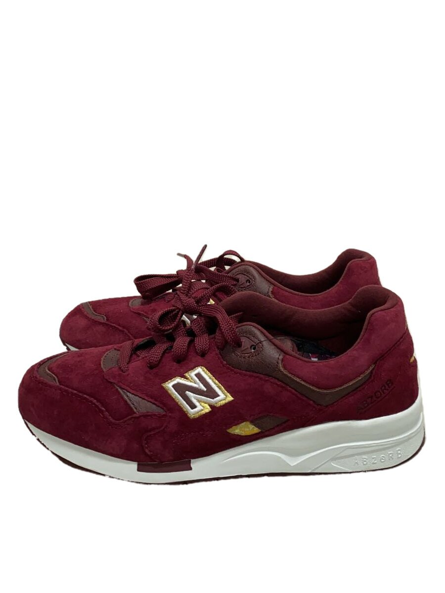 【中古】NEW BALANCE◆ローカットスニーカー/27糎/BRD/スウェード【シューズ】