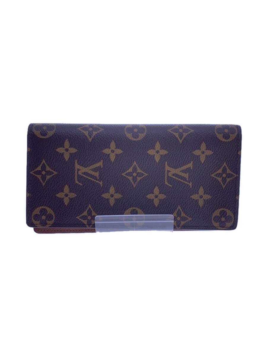 【中古】LOUIS VUITTON◆長財布[仕入]/キャンバス/ブラウン/レディース/M66540【服飾雑貨他】