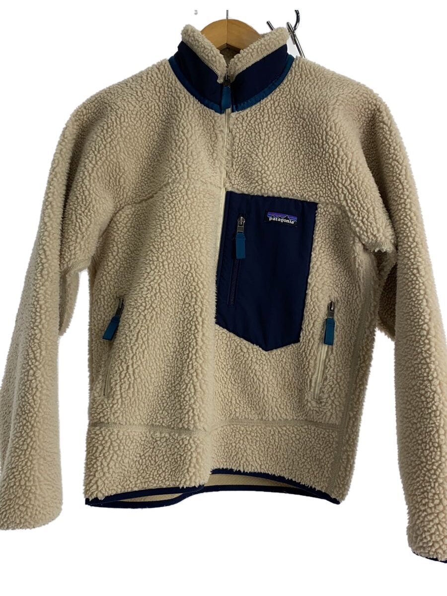 【中古】patagonia◆フリースジャケット/XS/ポリエステル/CRM/23056FA19【メンズウェア】|2nd STREET 店