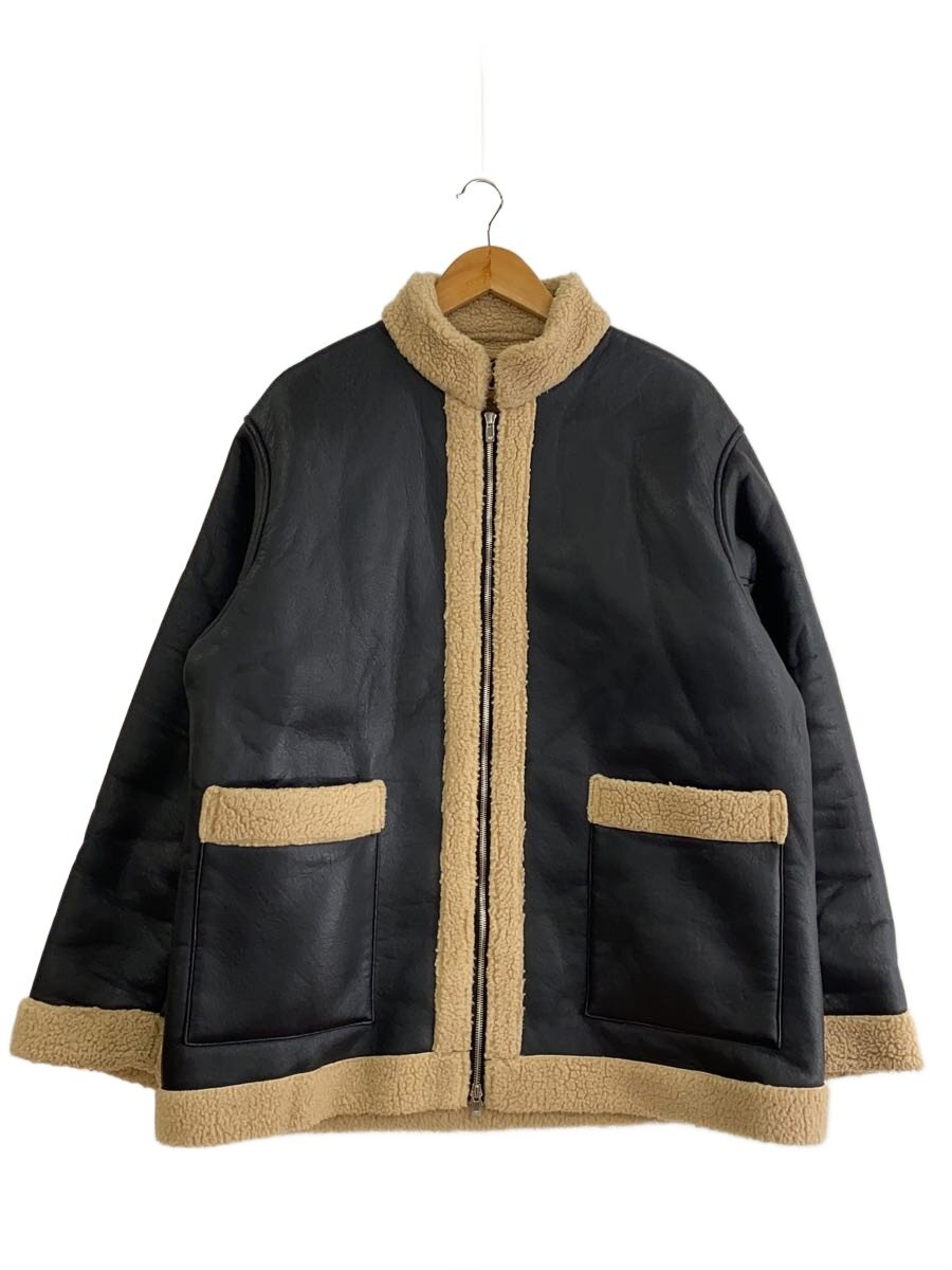 【中古】Needles◆レザージャケット・ブルゾン/M/レザー/BLK/FK064【メンズウェア】|2nd STREET 店