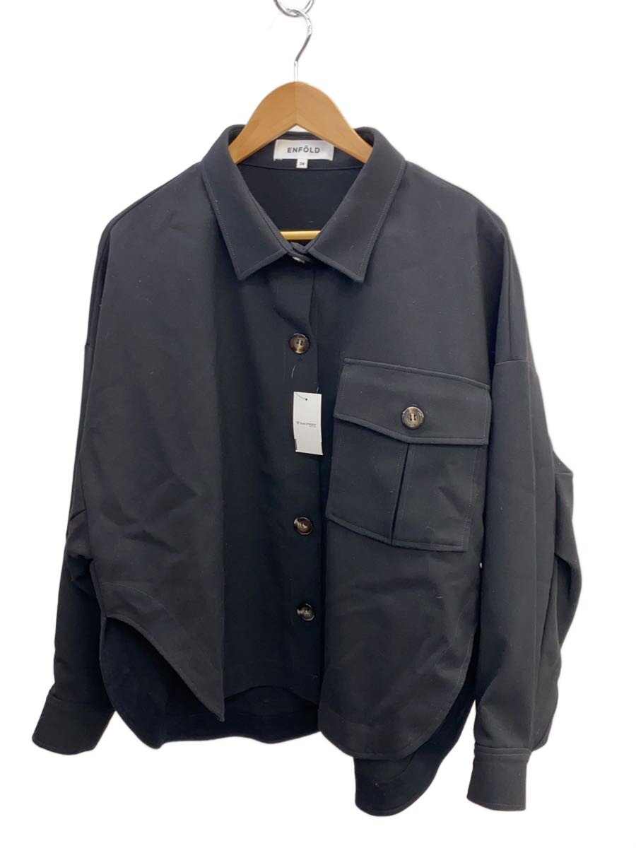 【中古】ENFOLD◆ジャケット/38/ポリエステル/BLK/300ES230-0650【レディースウェア】｜2ｎｄ STREET 店