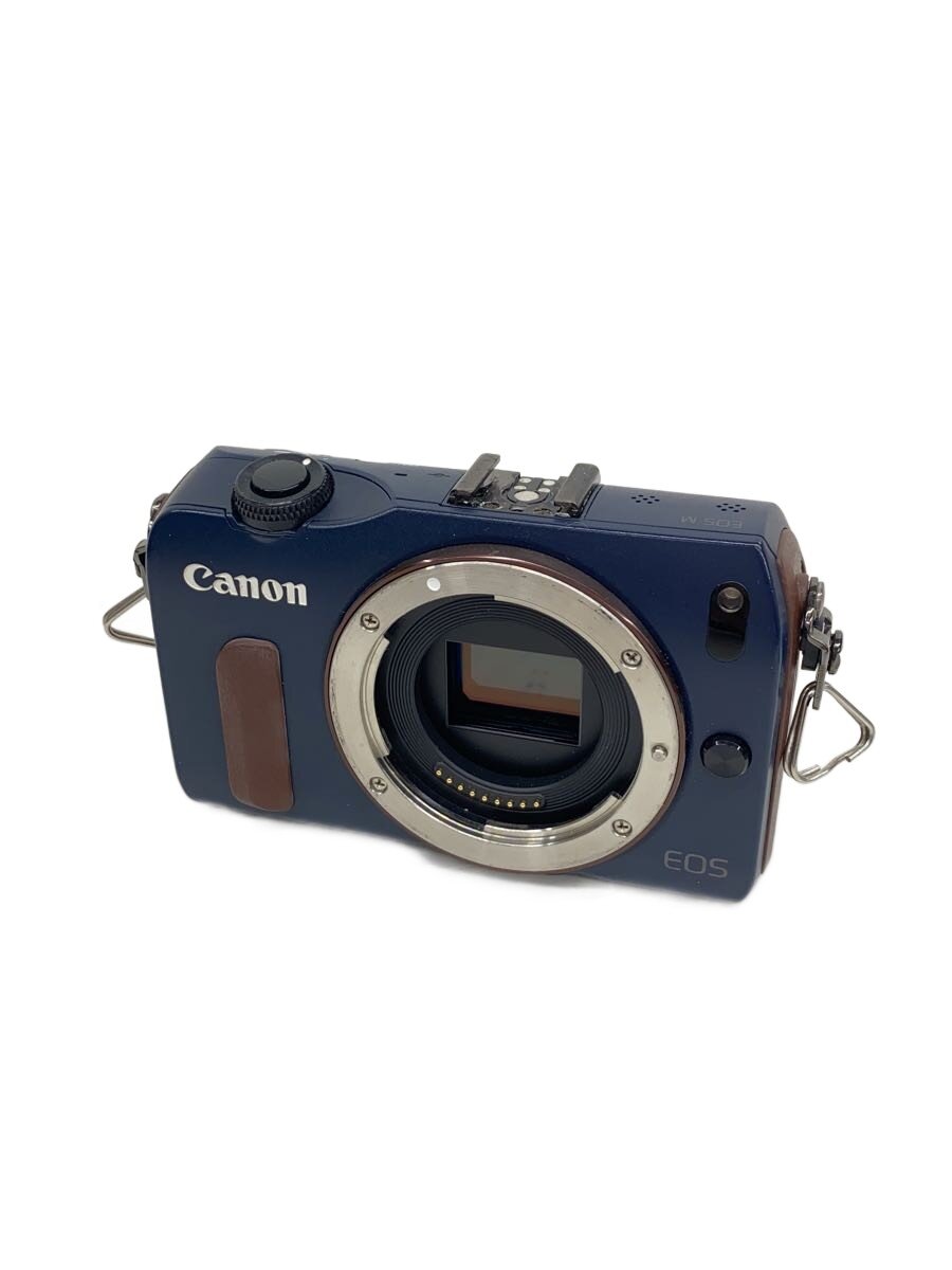 【中古】CANON◆デジタル一眼カメラ EOS M ダブルレンズキット [ベイブルー]//【カメラ】｜2ｎｄ STREET 店